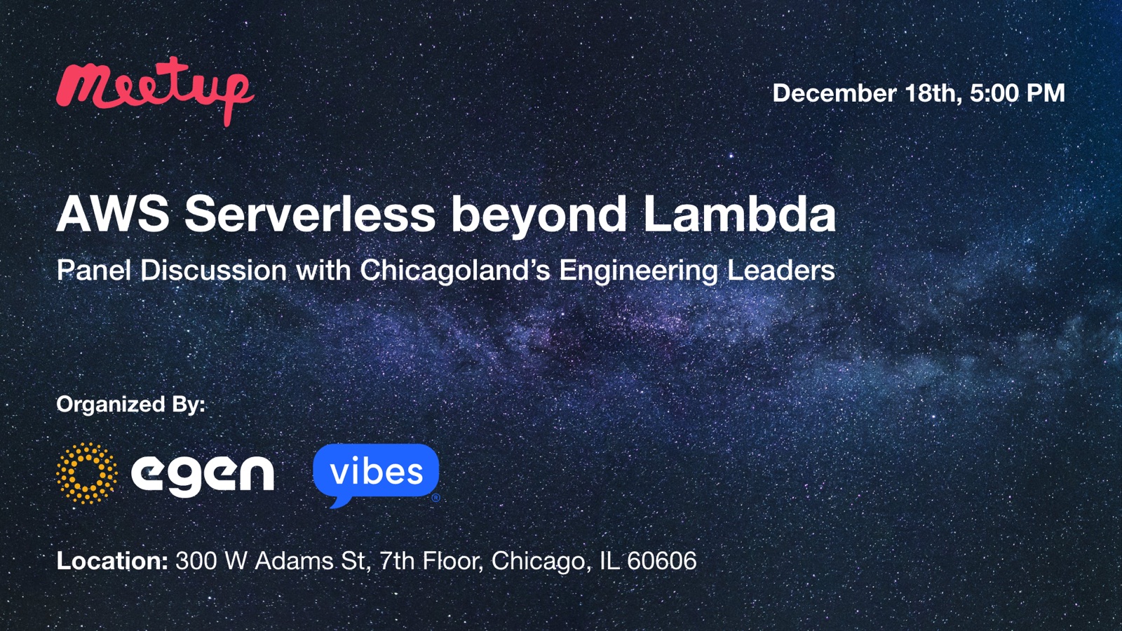 AWS Serverless beyond Lambda - Panel Discussion