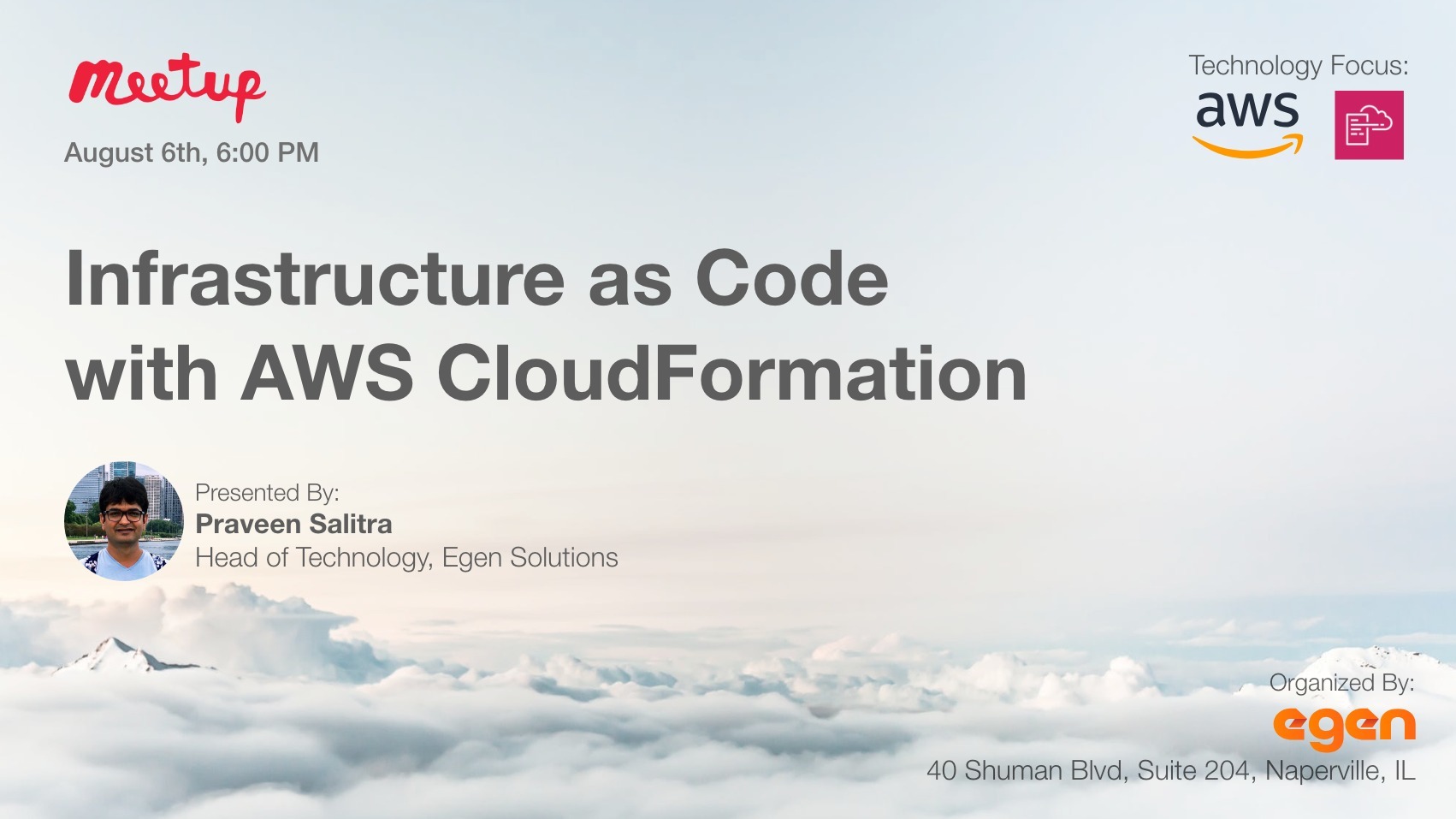 Infrastructure as Code with AWS CloudFormation